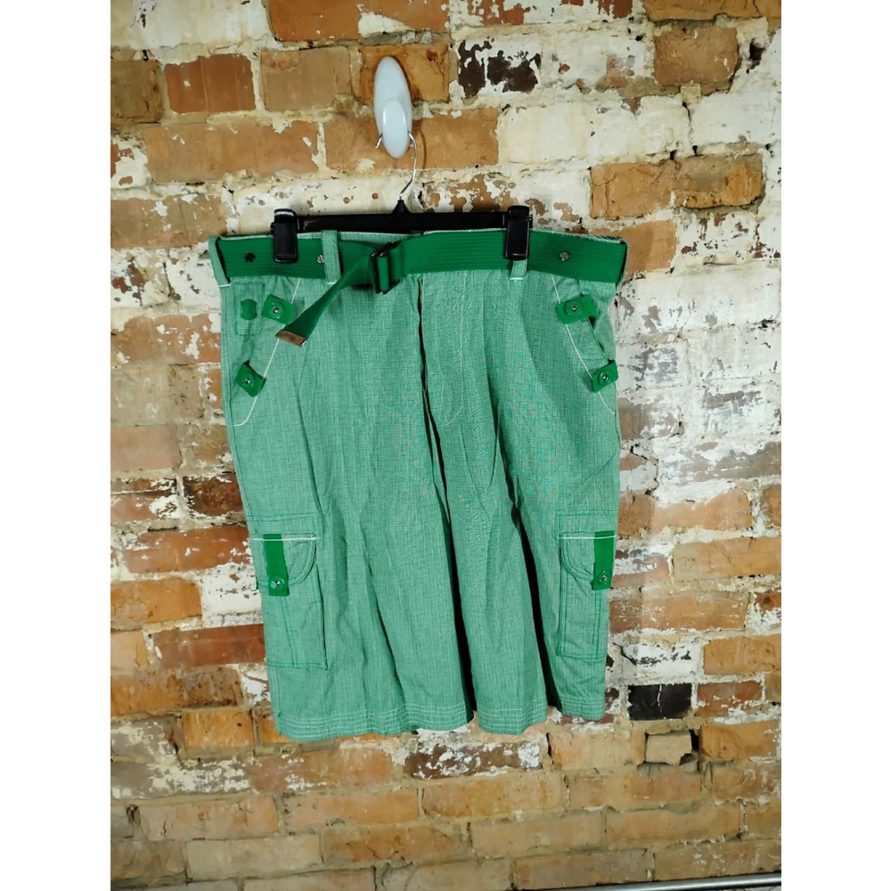 Parish-N Nation‎ Men's Green Shorts Belt, Size 34